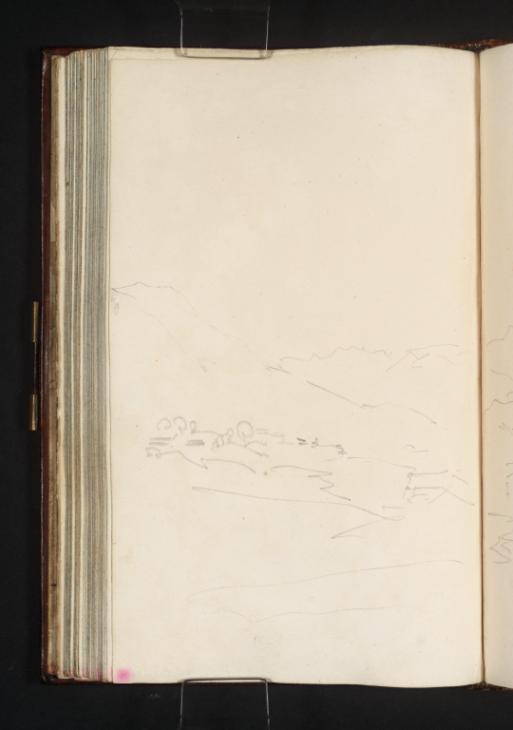 Joseph Mallord William Turner, ‘Looking down on Killin, with Part of the Bridge over the River Dochart and Loch Tay Beyond’ 1801