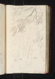 Trees ?beside a Road in Taymouth Park, Joseph Mallord William Turner, 1801, Graphite on paper