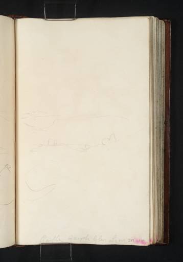 Joseph Mallord William Turner, ‘Garth Castle and Surrounding Mountains’ 1801