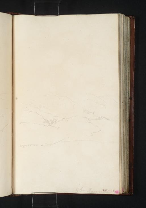 Joseph Mallord William Turner, ‘Mountains, with Loch Rannoch’ 1801