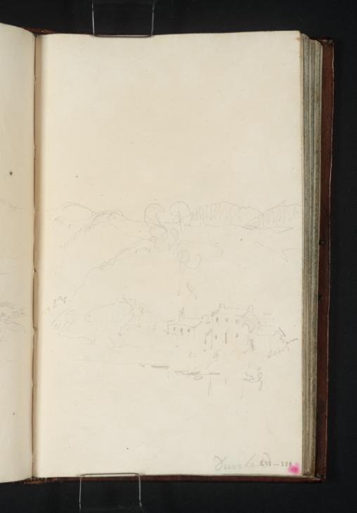 Joseph Mallord William Turner, ‘Dunkeld: Distant View of the Town from the East, with Craigie Barns Beyond’ 1801
