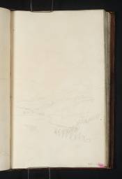 Extensive Views of a River Valley (?Shaggie Burn) and Mountains, Joseph Mallord William Turner, 1801, Graphite on paper
