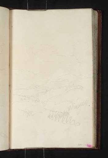 Joseph Mallord William Turner, ‘Extensive Views of a River Valley (?Shaggie Burn) and Mountains’ 1801