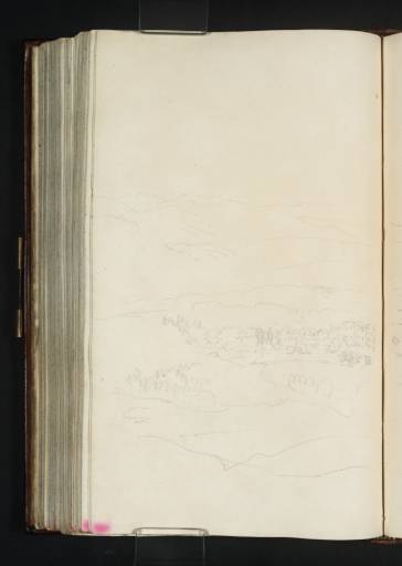 Joseph Mallord William Turner, ‘Distant View of Monzie Castle in an Extensive Landscape’ 1801