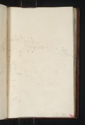 Stirling: Looking North-West from the Top of the Rock, Joseph Mallord William Turner, 1801, Graphite on paper