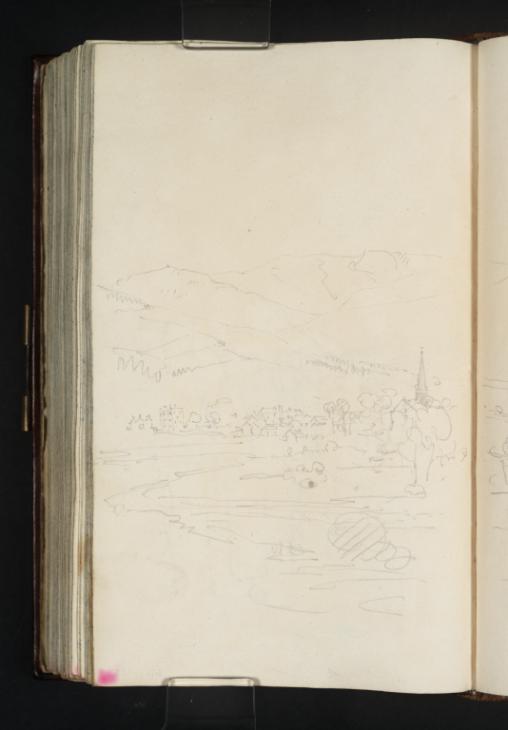 Joseph Mallord William Turner, ‘General View of Moffat from the West, with Mountains beyond’ 1801