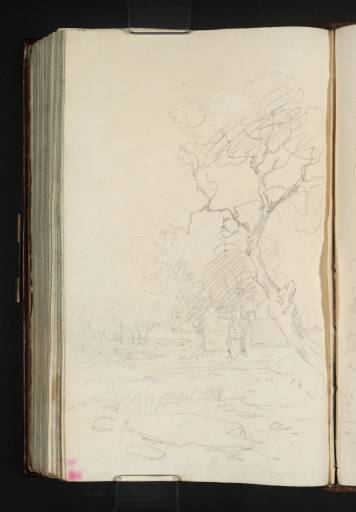 Joseph Mallord William Turner, ‘Lochhouse Tower Seen among Trees’ 1801
