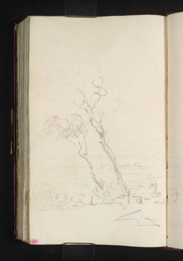 Joseph Mallord William Turner, ‘View through Trees towards Gretna and the Solway Firth’ 1801