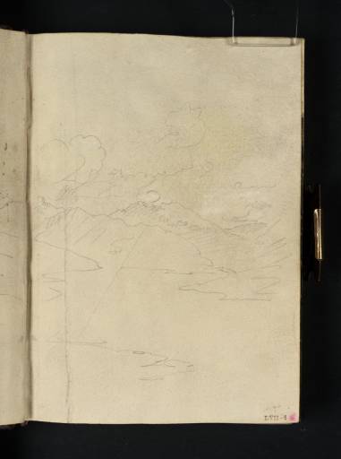 Joseph Mallord William Turner, ‘View across Loch Lomond from near Inversnaid’ 1801