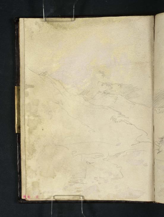 Joseph Mallord William Turner, ‘A Rocky Pass between Mountains: ?Glen Croe with the Slopes of Ben Arthur: Beinn an Lochain’ 1801