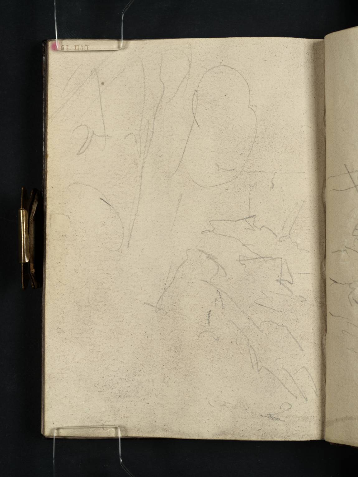 A Stream between Rocky Banks, with a Wooden Footbridge