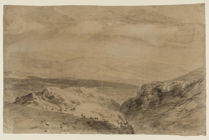 Joseph Mallord William Turner, ‘?Looking down into the Valley of the Tummel above Tummel Bridge, from the South’ 1801