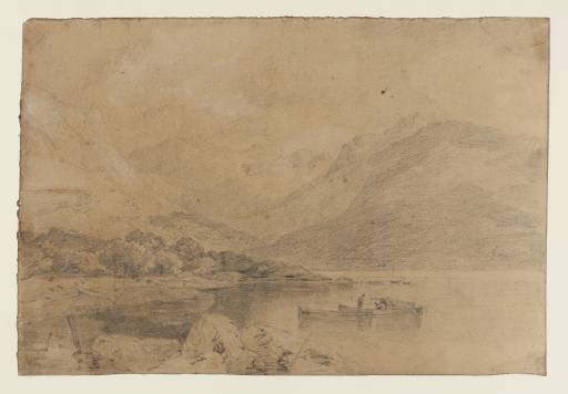 Joseph Mallord William Turner, ‘Loch Fyne: Looking North from Ardgenaven Point near Dunderave Castle’ 1801