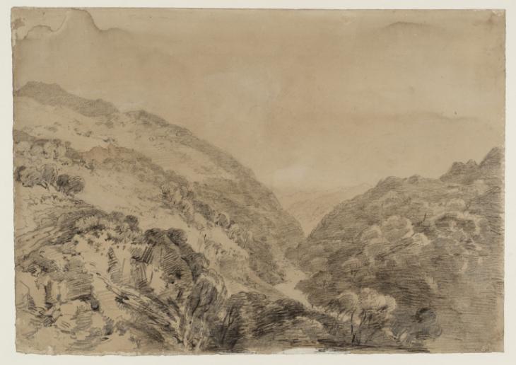 Joseph Mallord William Turner, ‘?The Entrance to Glen Lyon’ 1801
