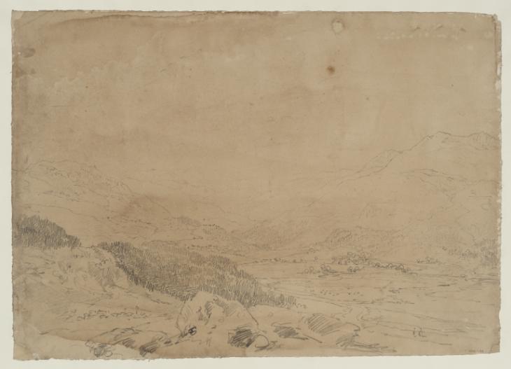 Joseph Mallord William Turner, ‘The Western End of the Vale of Earn’ 1801