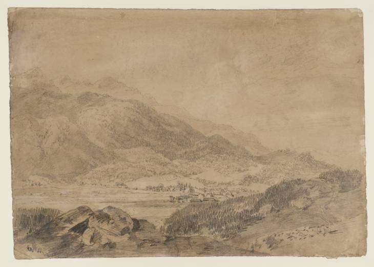 Joseph Mallord William Turner, ‘?In the Vale of Earn near St Fillan's’ 1801