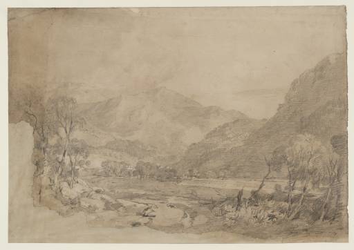 Joseph Mallord William Turner, ‘?Loch Tummel, Looking East towards Ben y Vrackie and Ben Uan’ 1801