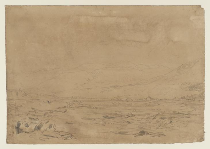 Joseph Mallord William Turner, ‘Distant view of Tummel Bridge from the West’ 1801