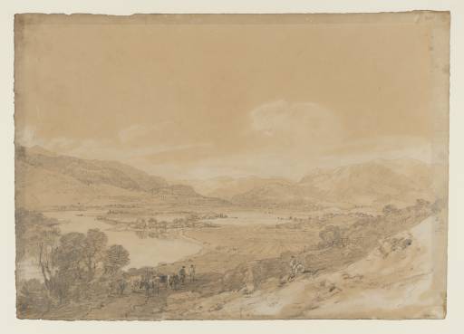 Joseph Mallord William Turner, ‘?The River Tay North of Dunkeld, Looking North towards Pitlochry’ 1801