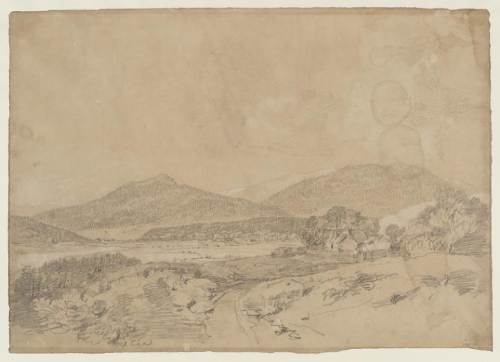 Joseph Mallord William Turner, ‘A River Valley, Possibly at Blair Atholl’ 1801