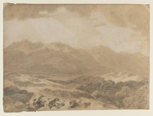 Joseph Mallord William Turner, ‘Ben Cruachan and Loch Awe from above Cladich’ 1801