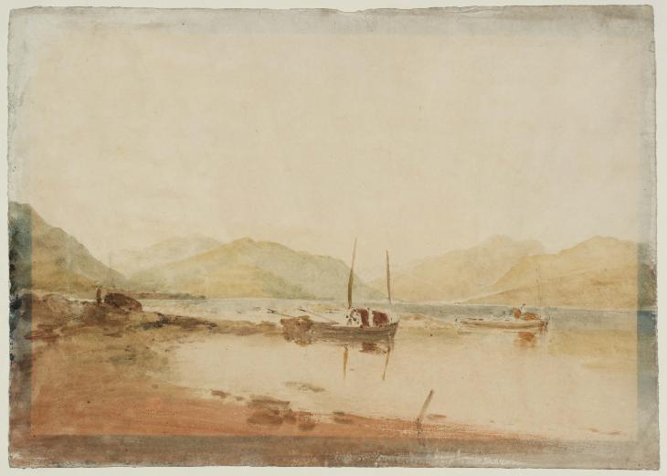 Joseph Mallord William Turner, ‘?The Shore of Loch Fyne’ c.1801