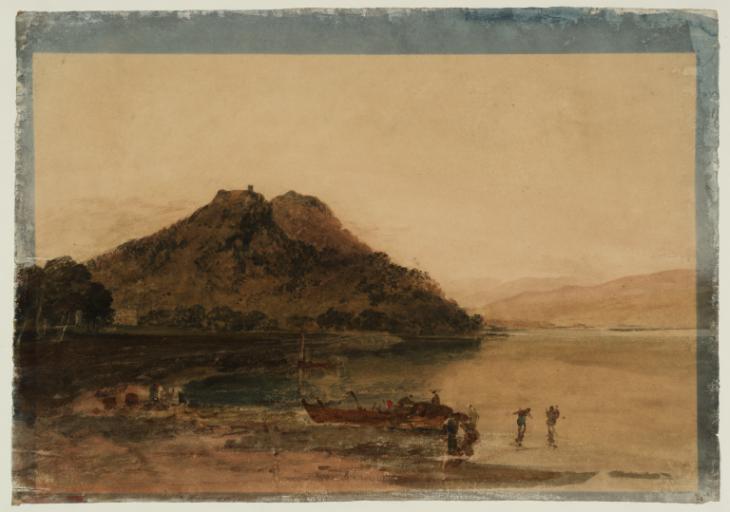 Joseph Mallord William Turner, ‘Duniquoich Hill, with Inveraray Castle and Loch Fyne’ c.1801