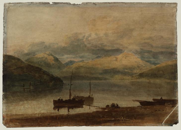 Joseph Mallord William Turner, ‘Loch Long, Evening’ c.1801