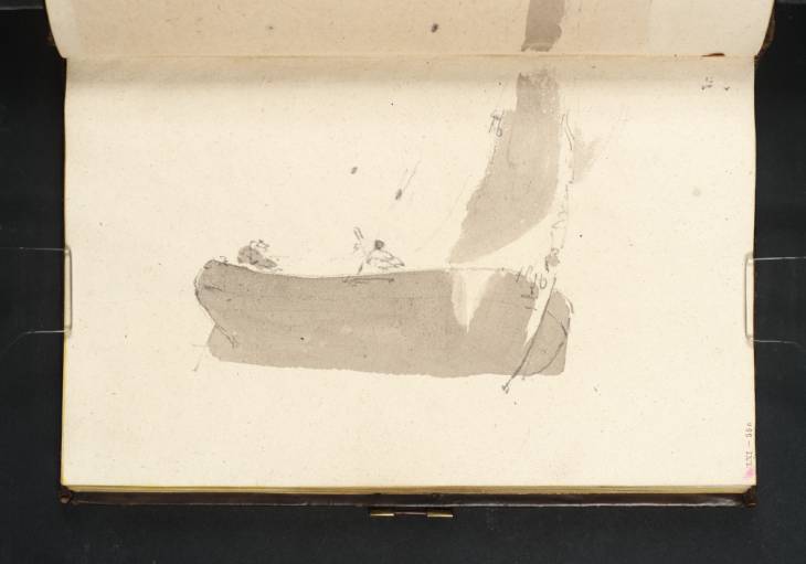 Joseph Mallord William Turner, ‘A Hoy with Sail Set’ c.1800-1