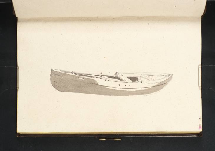 Joseph Mallord William Turner, ‘A Rowing Boat’ c.1800-1