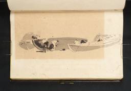 Three Boats, with Men Working on the Central One, Joseph Mallord William Turner, c.1801