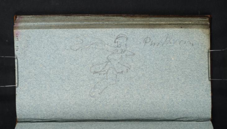 Joseph Mallord William Turner, ‘A Figure with Flying Drapery’ c.1799-1800