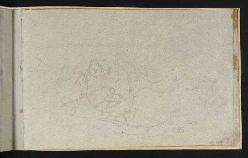 Joseph Mallord William Turner, ‘A Fishing Boat Riding a Breaker’ c.1801-2