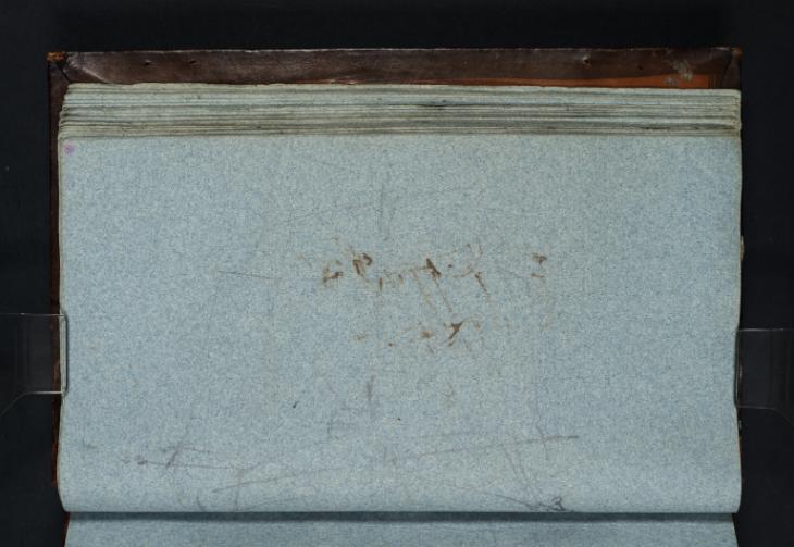 Joseph Mallord William Turner, ‘A Large Ship under Sail, Seen from the Stern’ c.1799-1802