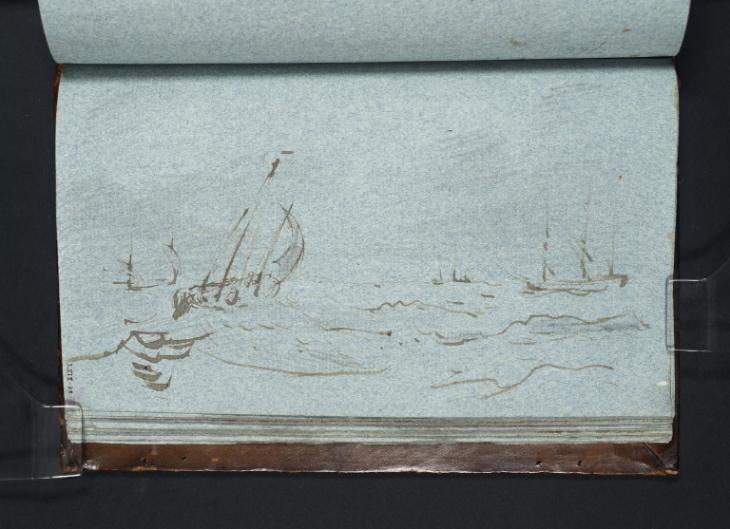 Joseph Mallord William Turner, ‘Ships in a Choppy Sea’ c.1799-1802