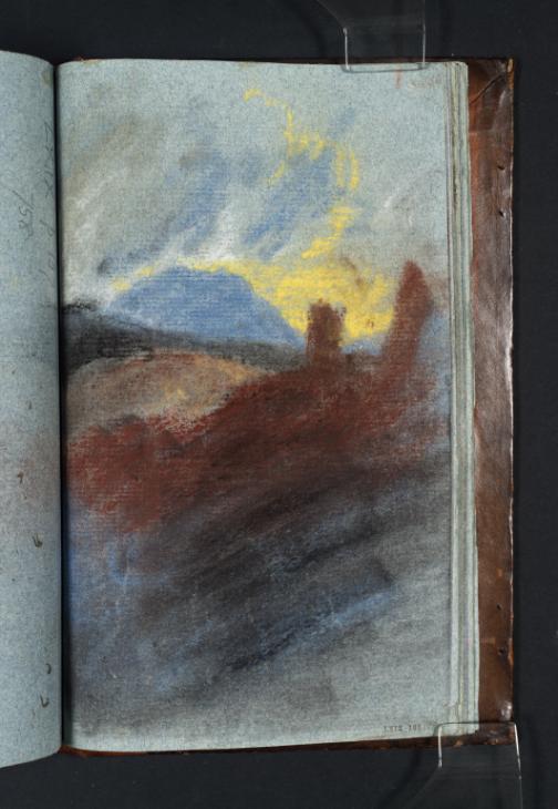 Joseph Mallord William Turner, ‘Study for the Composition of 'Dolbadern Castle, North Wales'’ c.1799-1800