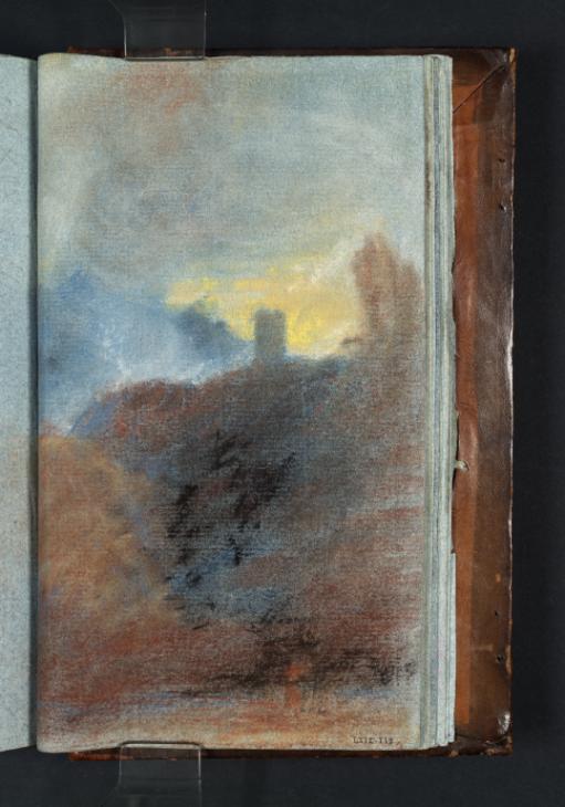 Joseph Mallord William Turner, ‘Study for the Composition of 'Dolbadern Castle, North Wales'’ c.1799-1800