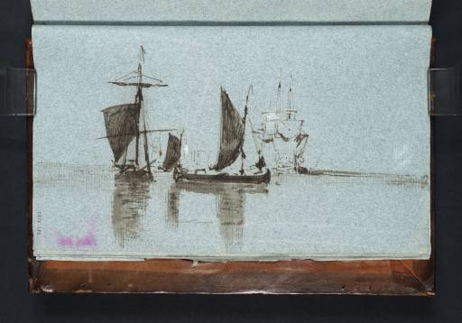 Joseph Mallord William Turner, ‘Shipping in a Calm’ c.1799-1802