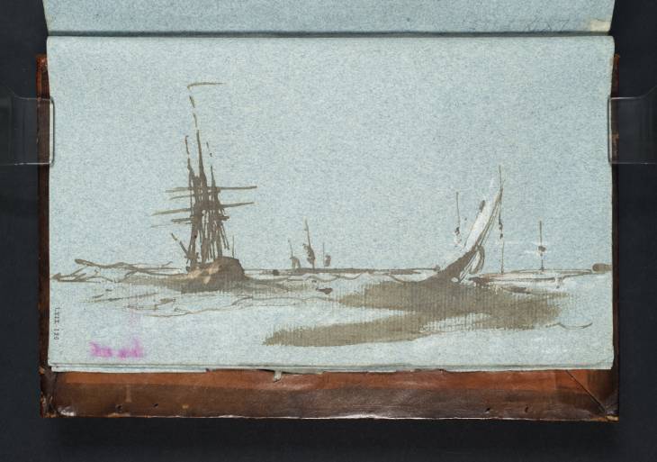 Joseph Mallord William Turner, ‘Shipping at Sea’ c.1799-1802