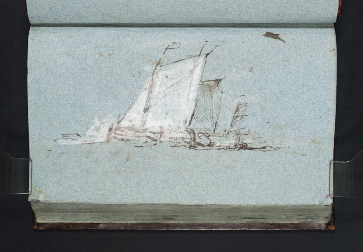 Joseph Mallord William Turner, ‘Fishing Boats under Sail’ c.1799-1802