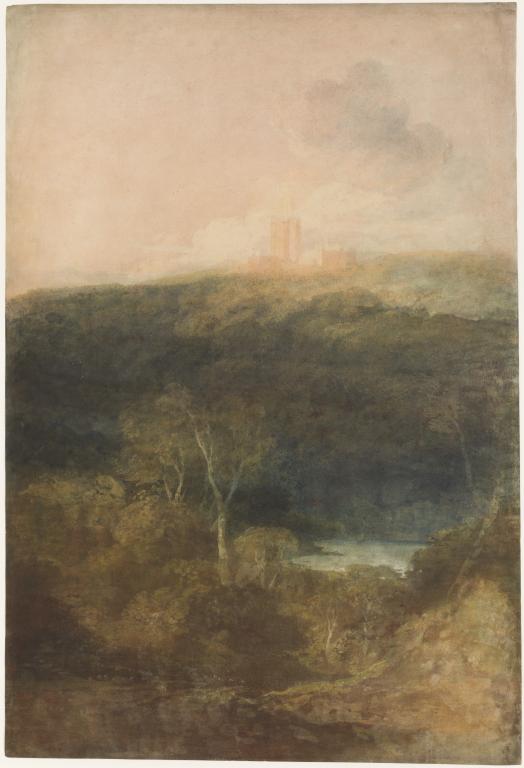 Joseph Mallord William Turner, ‘View of Fonthill Abbey’ c.1799-1800
