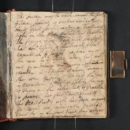 Commentary on Titian’s ‘Entombment of the Dead Christ’ (Inscription by Turner), Joseph Mallord William Turner, 1802, Graphite on paper