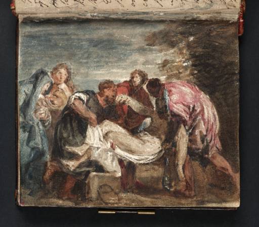 Joseph Mallord William Turner, ‘The Entombment of the Dead Christ, after Titian’ 1802