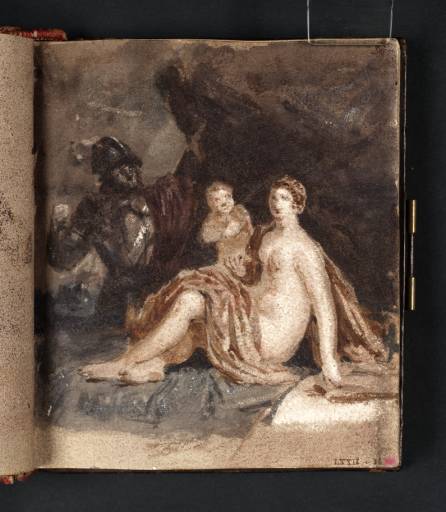 Joseph Mallord William Turner, ‘Mars and Venus, after Guercino’ 1802