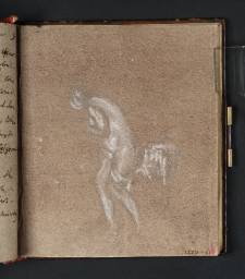Susanna Bathing, after a Rembrandt Follower, Joseph Mallord William Turner, 1802, Graphite on paper