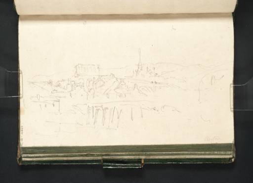 Joseph Mallord William Turner, ‘Autun, and the Roman Porte d'Arroux’ 1802