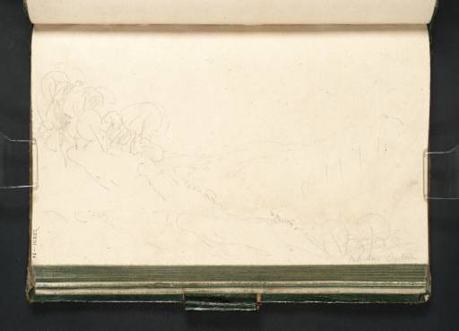 Joseph Mallord William Turner, ‘Wooded Hills near Autun’ 1802
