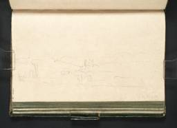 Villefranche, Joseph Mallord William Turner, 1802, Graphite on paper