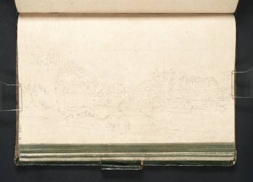 Joseph Mallord William Turner, ‘Geneva from the River Rhône’ 1802