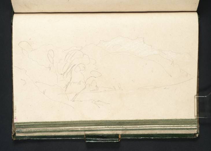 Joseph Mallord William Turner, ‘Mont Blanc from near St Martin’ 1802